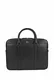 BOSS Herren Signature S doc Tasche aus genarbtem Palmellato-Leder aus der Signature Collection Größe, Schwarz Einheitsgröße