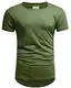 Crone Herren Kurzarm Rundhals Basic Oversize Slim Fit T-Shirt in vielen Farben (M, Mint)