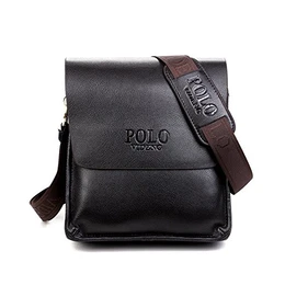 Umhängetasche Klein Herren Schwarz Schultertasche Urlaub Schultasche Reise Herrentaschen Messenger Bag