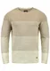 Blend Benno Herren Strickpullover Feinstrick Pullover Mit Rundhalsausschnitt Aus 100% Baumwolle, Größe:M, Farbe:Beige Brown (71509)