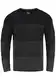Blend Benno Herren Strickpullover Feinstrick Pullover Mit Rundhalsausschnitt Aus 100% Baumwolle, Größe:XXL, Farbe:Black (70155)