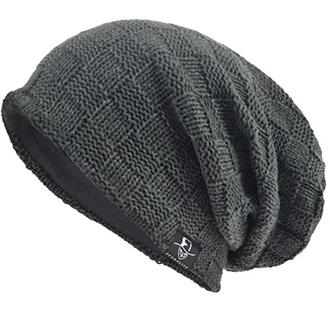 VECRY Herren Slouchy Stricken Beanie Skull Caps Künstlerische Hüte