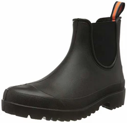 Herren Worker Gummistiefel, Schwarz, 44 EU