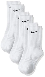 Unisex Everyday Cushion (3 Pairs) Crew trainingssocken 3 Paar , Weiü Schwarz, L EU