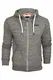 Superdry Herren Kapuzenpullover Orange Label Ziphood, Grau (Flint Grey Grit Xje), M