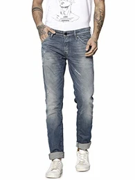 Herren JJIGLENN JJFOX BL 820 NOOS Slim Jeans, Blue Denim, W32/L32