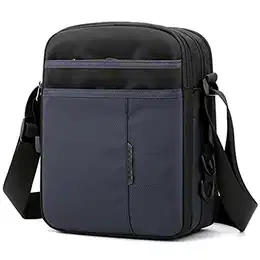 Umhängetasche Herren Nylon Herren Tasche für iPad Kuriertasche Wasserdicht Schultertasche Geschenk für Männer Messenger Bag Crossbody Reise Arbeitstasche Studententasche