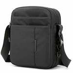 SPAHER Umhängetasche Herren Tasche für iPad Kuriertasche Schwarz