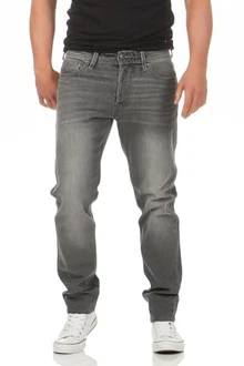 JACK & JONES Mike Original Comfort Fit Herren Jeans Grau