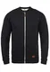 Blend Arco Herren Sweatjacke Collegejacke Cardigan Jacke mit Kurzem Stehkragen, Größe:M, Farbe:Black (70155)