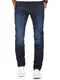 Amaci&Sons Herren Strech Basic Regular Slim Denim Jeans Hose 7988 Mittelblau W30/L32