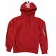 Alpha Back Print Hoody Kapuzensweater Wirbelsäulendruck neu, Größe:M, Farbe:Speed red