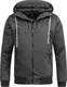 Navahoo Herren Winter Jacke Kapuzenjacke 486837 Anthrazit Gr. M