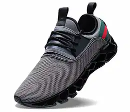 Herren Fitness Laufschuhe Atmungsaktiv Rutschfeste Mode Sneaker Sportschuhe, ,, G-grau, 42 EU