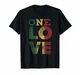 One Love T Shirt RASTA REGGAE Herren Damen Kinder Geschenk T-Shirts
