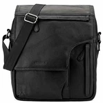 LEABAGS Umhängetasche Amsterdam Schwarz