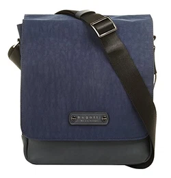 Buono Umhängetasche Nylon Damen Herren 019445 - Blau