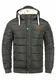 Blend Frederico Herren Winterjacke Steppjacke warme Jacke gefüttert mit Kapuze, Größe:M, Farbe:Phantom Grey (70010)