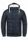 Blend Frederico Herren Winter Jacke Steppjacke Winterjacke gefüttert mit Kapuze und Teddy-Futter, Größe:M, Farbe:Navy (70230)