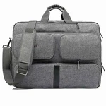 CoolBELL umwandelbar Aktentasche Messenger Bag Umhängetasche Laptop Tasche Business Backpack Multifunktions Reise Rucksack Grau