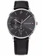 Tommy Hilfiger Multi Zifferblatt Quarz Uhr für Herren mit Schwarzes Lederarmband - 1791509