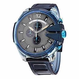 Herren Analog Quarz Uhr mit Polyurethan Armband DZ4487