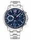 Tommy Hilfiger Herren Multi Zifferblatt Quarz Uhr mit Edelstahl Armband 1791534