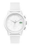 Lacoste Chronograph Uhr für Herren Kollektion LACOSTE.12.12 Weiß (2010974)