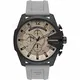 Diesel Herren Analog Quarz Uhr mit Silikon Armband DZ4496