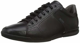 Herren Saturn_Lowp_Lux4 Sneaker, Schwarz (Black 001), 43 EU