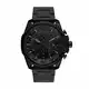 Diesel Herren Analog Quarz Uhr mit Edelstahl Armband DZ4486