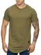 OneRedox Herren Shirt Hoodie Longsleeve Kurzarm Shirt Sweatshirt T-Shirt 9010 Grün M