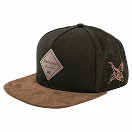 Port Snapback Cap Unisex Baseball Mütze Kappe Wildleder Schwarz Burgundy Beige Suede, Port Charlotte, Einheitsgröße
