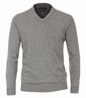 CASAMODA Pullover Uni Grau CASAMODA Pullover Uni Grau