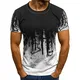 Sport T-Shirt Herren Kanpola Slim Fit Kurzarm Shirt Bluse für Jogging Yoga Männer Tops (M/48, Weiß)