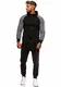 OneRedox Herren Jogginganzug Sportanzug Modell 1121 (M, Schwarz)