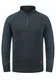 Blend Ganbolf Herren Strickpullover Troyer Grobstrick Pullover mit Reißverschluss, Größe:M, Farbe:Navy (70230)