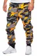 OneRedox Herren Jogging Hose Jogger Streetwear Sporthose Modell 794 Orange M