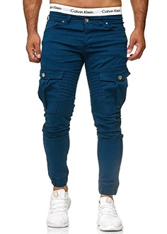 OneRedox Herren Jogg Chinos Stoffhose Chinohose Sport Modell 3291 Navy OneRedox Herren Jogg Chinos Stoffhose Chinohose Sport Modell 3291 Navy