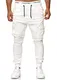 OneRedox Herren Jogg Chinos Stoffhose Chinohose Sport Modell 3292 Weiss 31