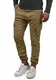 Indicode Bromfield Herren Cargohose Lange Hose mit Taschen, Größe:M, Farbe:Amber