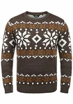 !Solid Herren Weihnachtspullover SDNorwig (Norwig) Coffee Bean Melange !Solid Herren Weihnachtspullover SDNorwig (Norwig) Coffee Bean Melange
