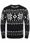 !Solid Herren Weihnachtspullover SDNorwig (Norwig) Black