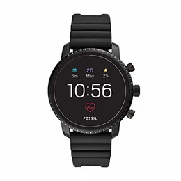 Herren Digital Smart Watch Armbanduhr mit Silikon Armband FTW4018