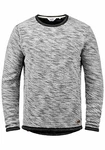 !Solid Flocks Herren Sweatshirt Pullover Flocksweat Pulli Mit Rundhalsausschnitt Black