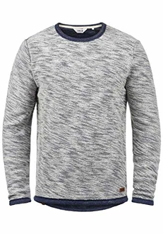 !Solid Flocks Herren Sweatshirt Pullover Flocksweat Pulli Mit Rundhalsausschnitt