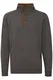Blend Achlias Herren Troyer Sweatpullover mit Stehkragen Knöpfen und Taschen, Größe:XL, Farbe:Pewter Mix (70817)