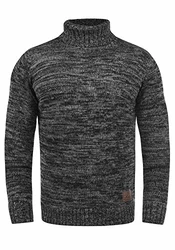 !Solid Rollkragenpullover Philaremo Schwarz (9000)