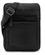 LEABAGS Detroit Leder-Umhängetasche I Kleine Umhängetasche aus echtem Büffel-Leder im Vintage Look I Messenger Bag I Bürotasche I Business Tasche I Herren Handtaschen I 21x26x2 cm