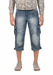 Herren Loose MilesTZ Shorts, Blau (Light Sea Blue Wash 3357), W32 (Herstellergröße: 32)
